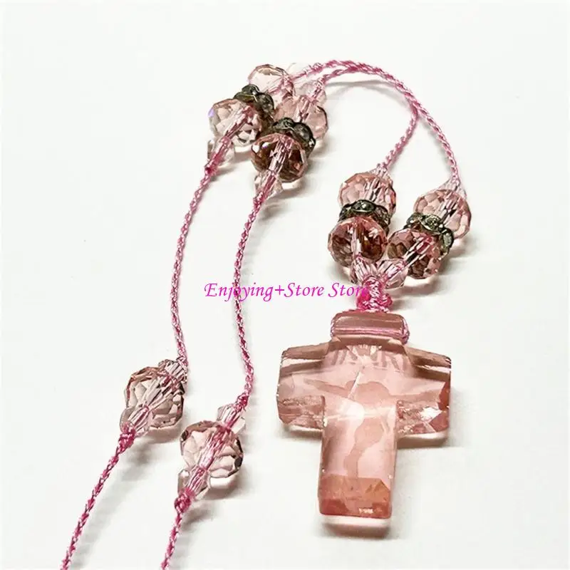 G6DA Collier chapelier à perles cristal multiples