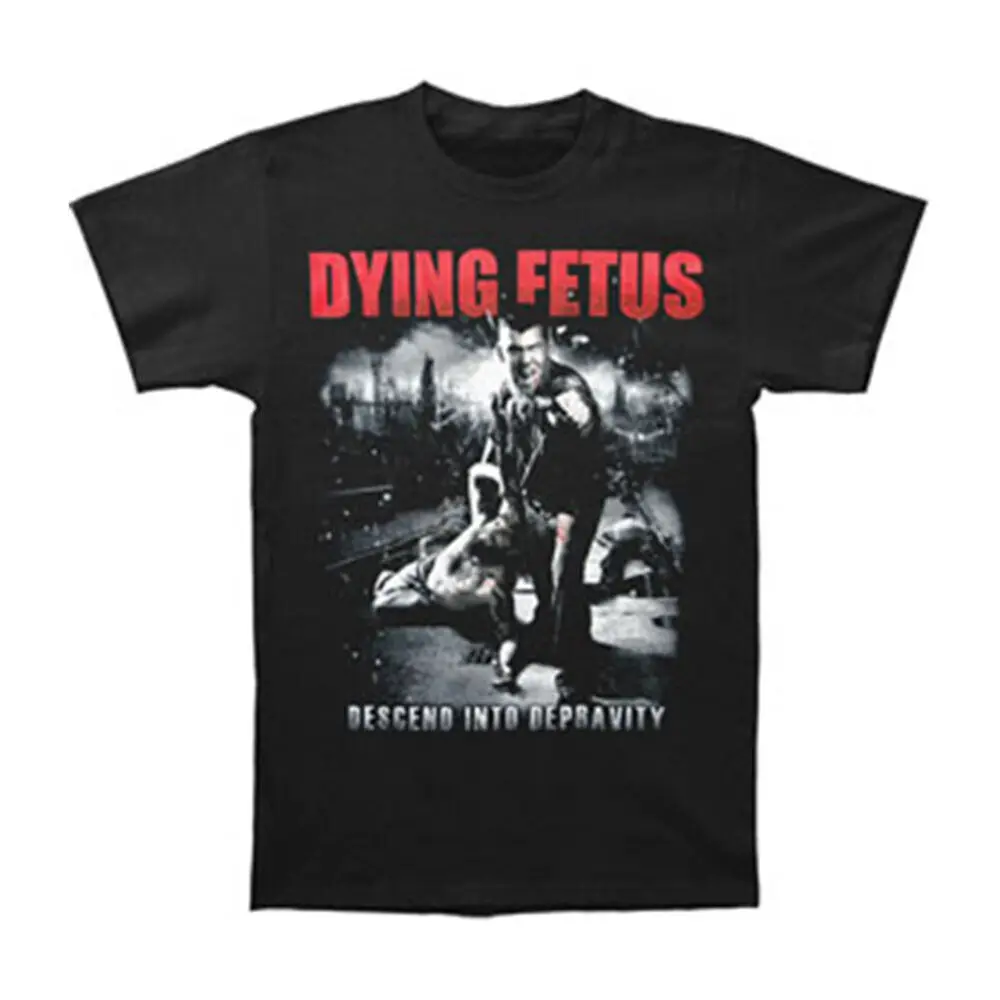 

Men's Dying Fetus Descend Into Depravity T-shirt XX-Large Black