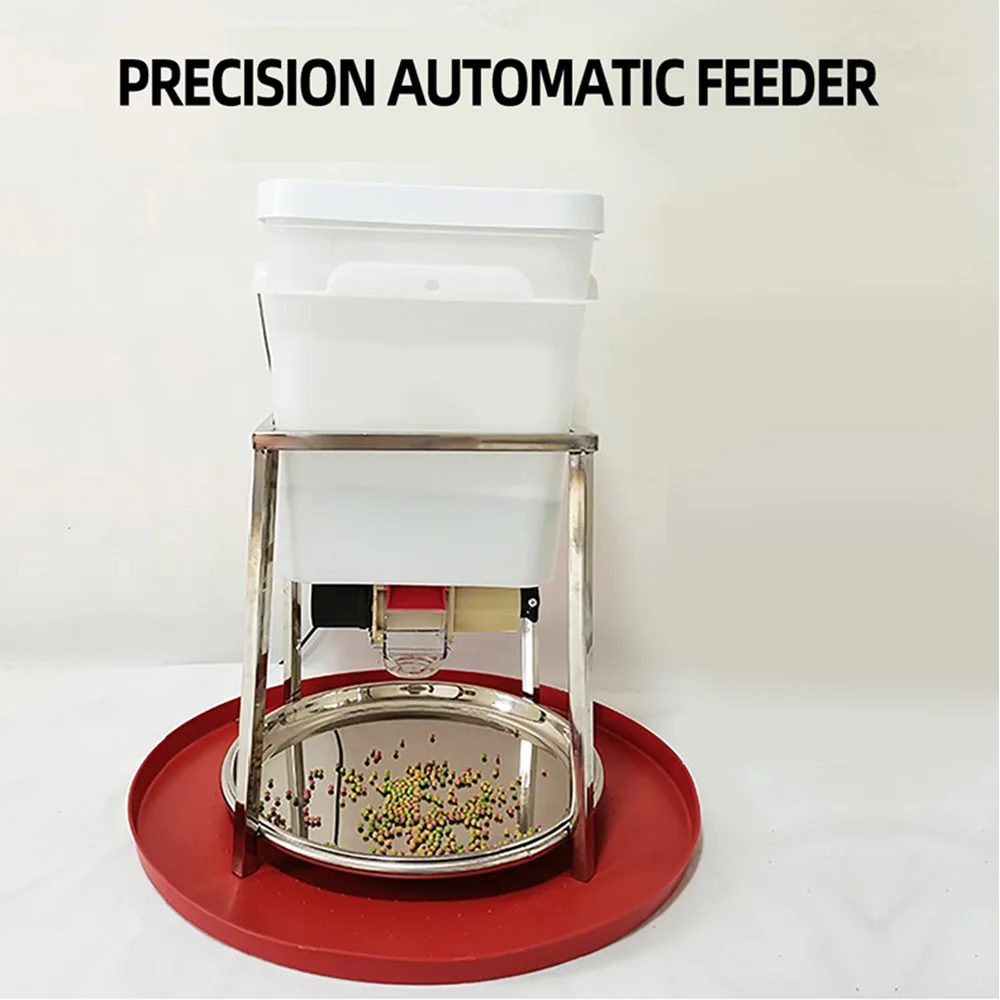 Automatic pigeon feeding machine, timed and quantitative remote feeding bucket fish feed machine