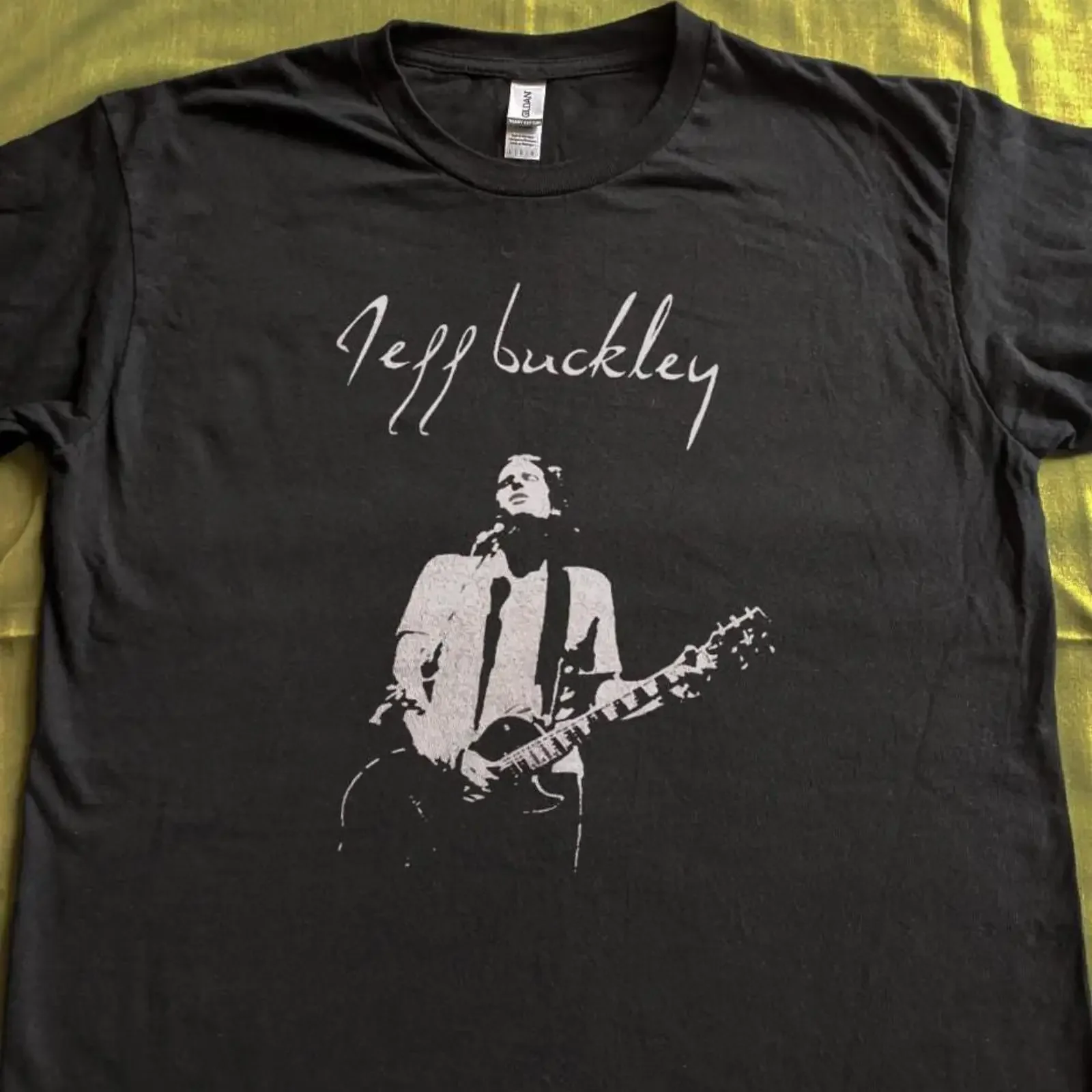 Jeff Buckley T Shirt Vintage Rock Music Fan  vintage Washed Slightly Unisex Versatile fashion designer clothes Stylish