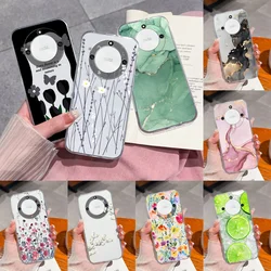 For Honor X9A Magic 5 Lite 5G X40 Case Simple Gradient Clear Cases For Honor Magic5 Lite Soft TPU Anti Drop Phone Back Covers