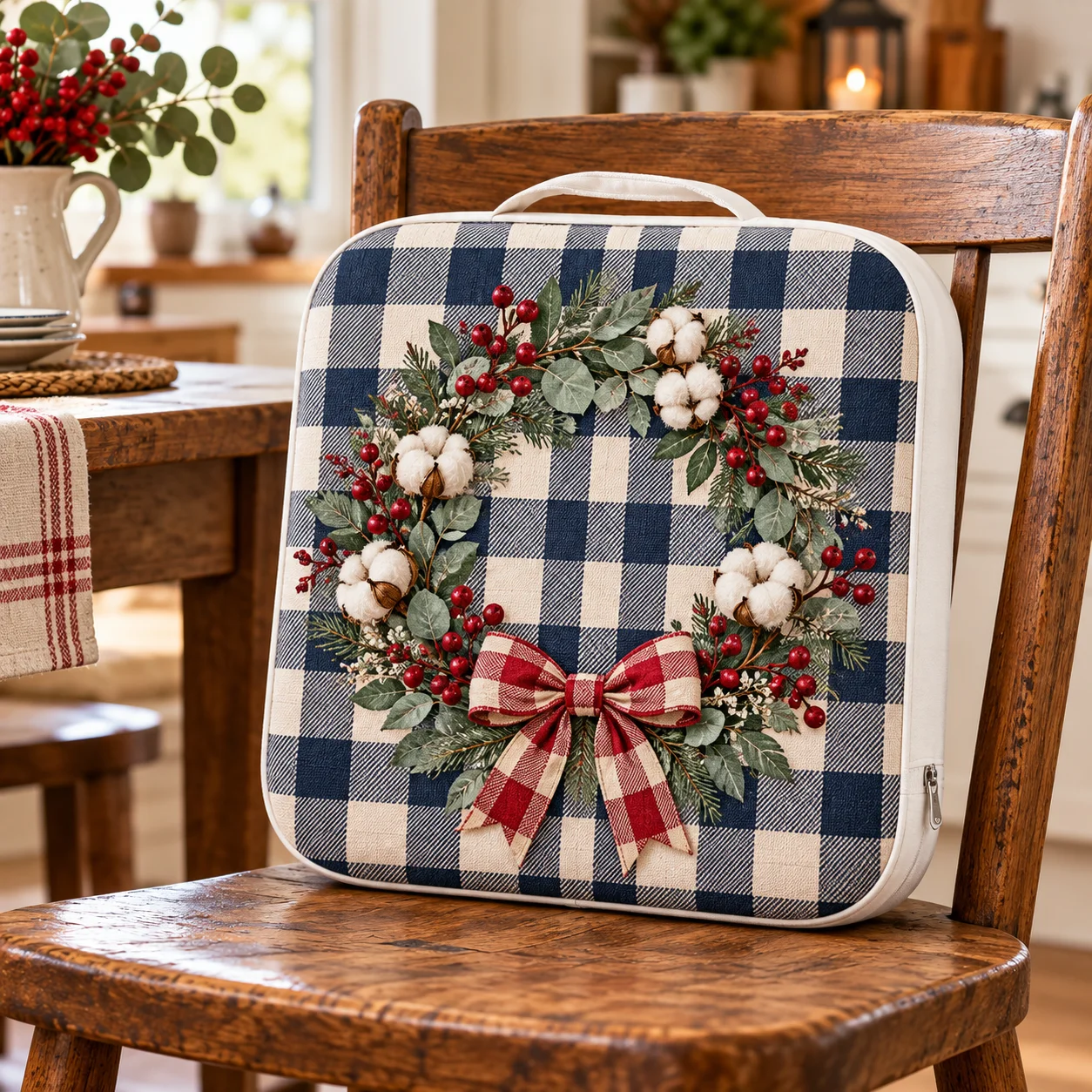 Customizable seat cushion featuring various quirky designs—perfect as a birthday gift; made of peach-skin fabric and memory foam
