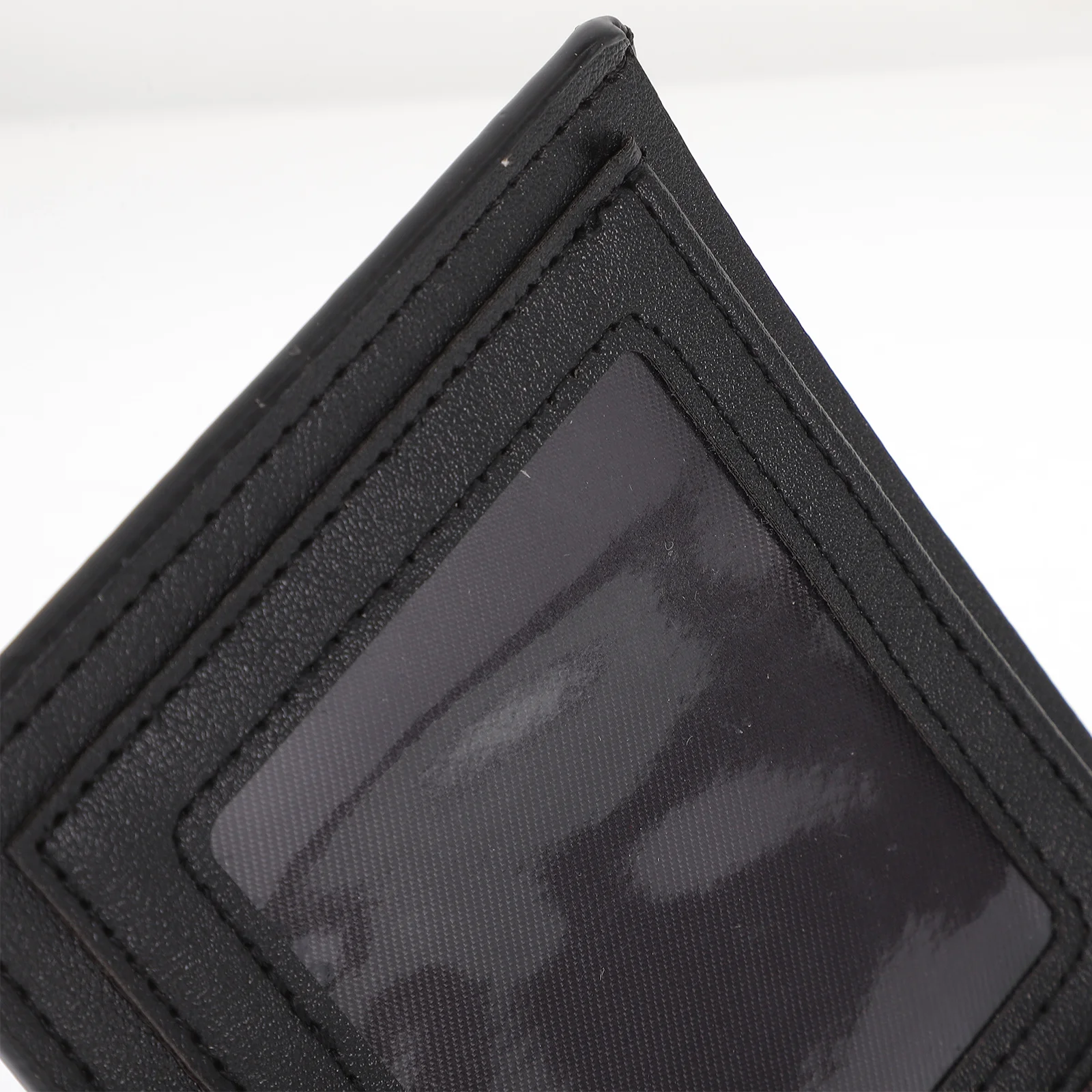 

1Pcs Wallet Men Buckle Stitching Coin Purse Black Multi-Slot Organizer Card Case Change Holder Durable