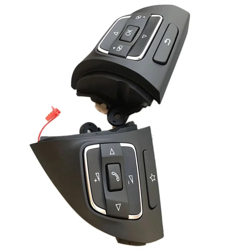 

AU63-Car Multi-Function Steering Wheel Button Switch MFD For Golf MK6 Tiguan Jetta MK6 EOS 5C0959537A,5C0959538B