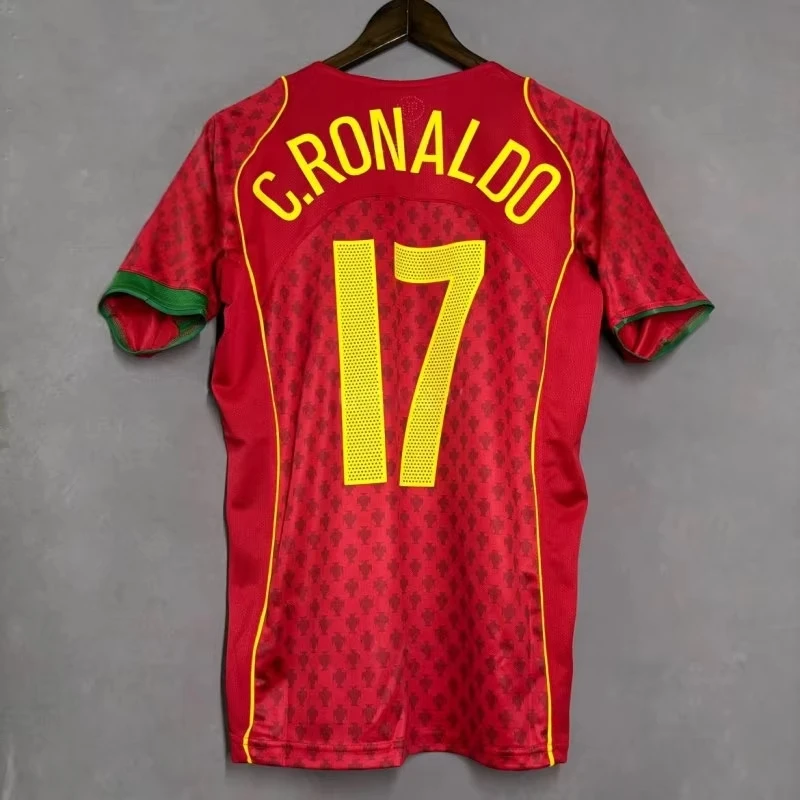 Matching Family Outfits Red Football Inspired Jersey Tee Geometric Dot Pattern Yellow Number Print Casual Athletic Shirt