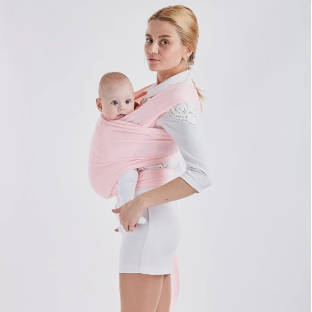 Wrap Baby Carrier Original Stretchy Infant Sling Perfect for Newborn Babies and Children Up To 35 Lbs