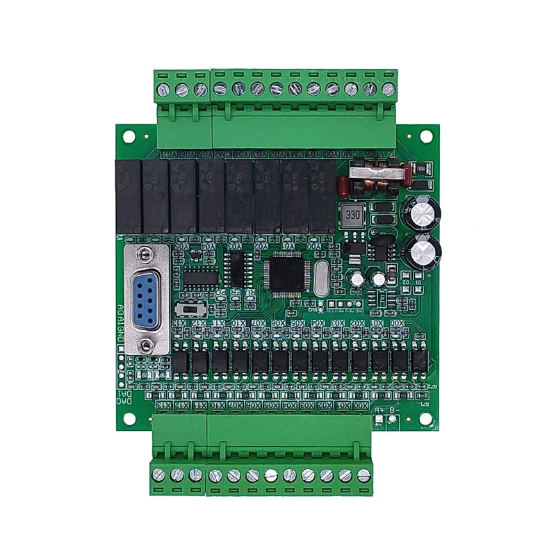 

Plc Programmable Controller 1n-20mr Relay Module With Base Industrial Control Board Programmable Logic Controller