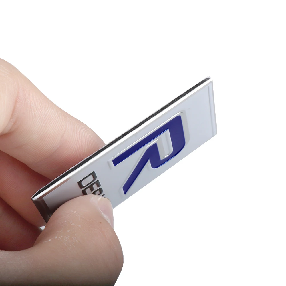 Aluminum Car Body Side Fender Trunk Decoration Sticker Badges For Volvo Rdesign T6 AWD C30 C70 V40 V60 S70 XC90 XC60 Car Styling