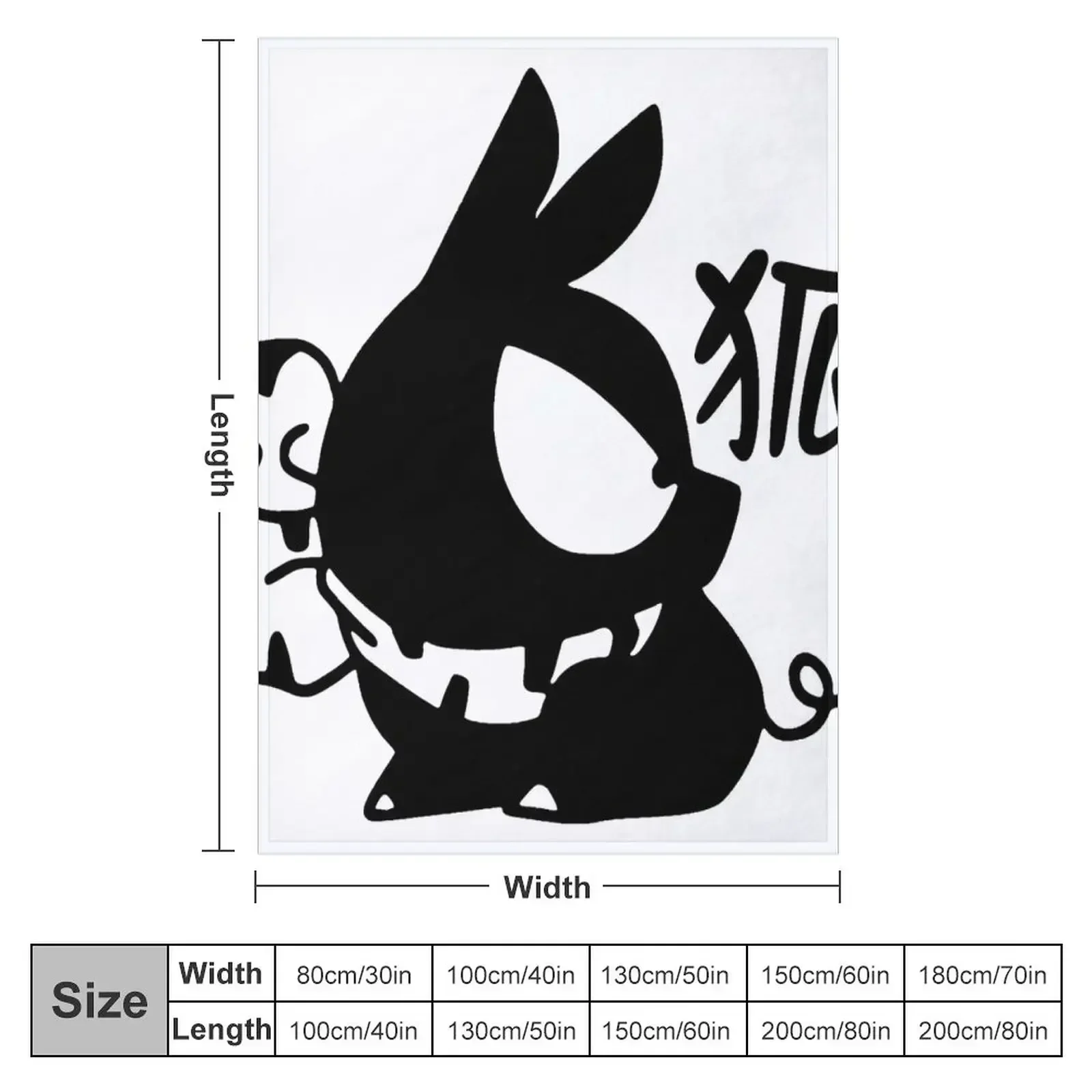 P-chan Pig Kanji Ranma 1/2 Throw Blanket Decorative Sofas Decoratives For Sofa Thin Sofa Blankets