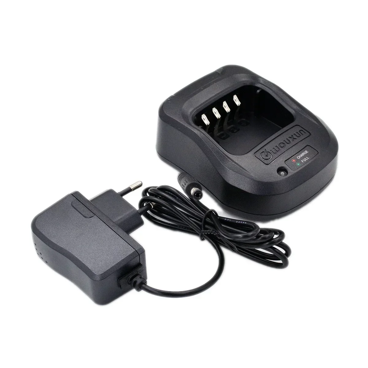 Wouxun Desktop Charger Base & AC Plug Adapter 100V~240V for KGUV8D 8Dplus 9D Plus Ham Radio Accessory Replacement