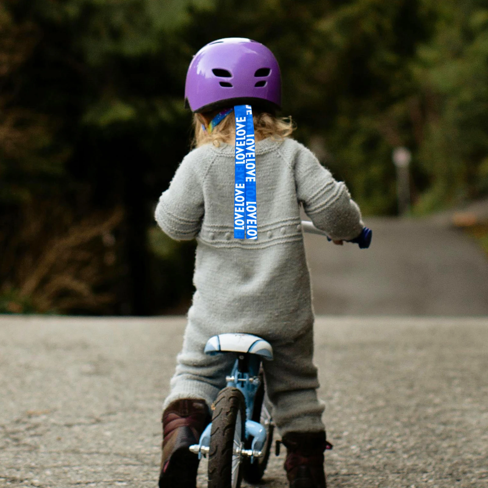 

4 Pcs Streamers Colorful Riding Ribbons Kids Bike Decoration Lightweight Durable Practical Use Bright Design