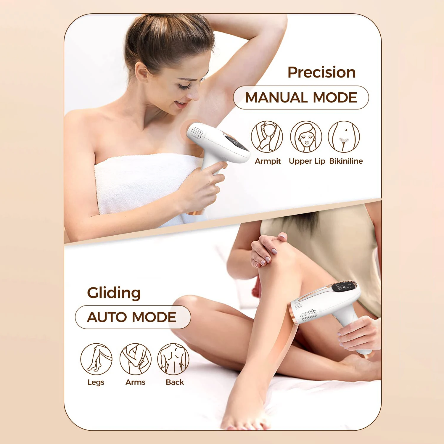 999,999 Laser Hair Removal Painless for Women and Man IPL Hair Remover Device Professional Hair Removal For Facial Body