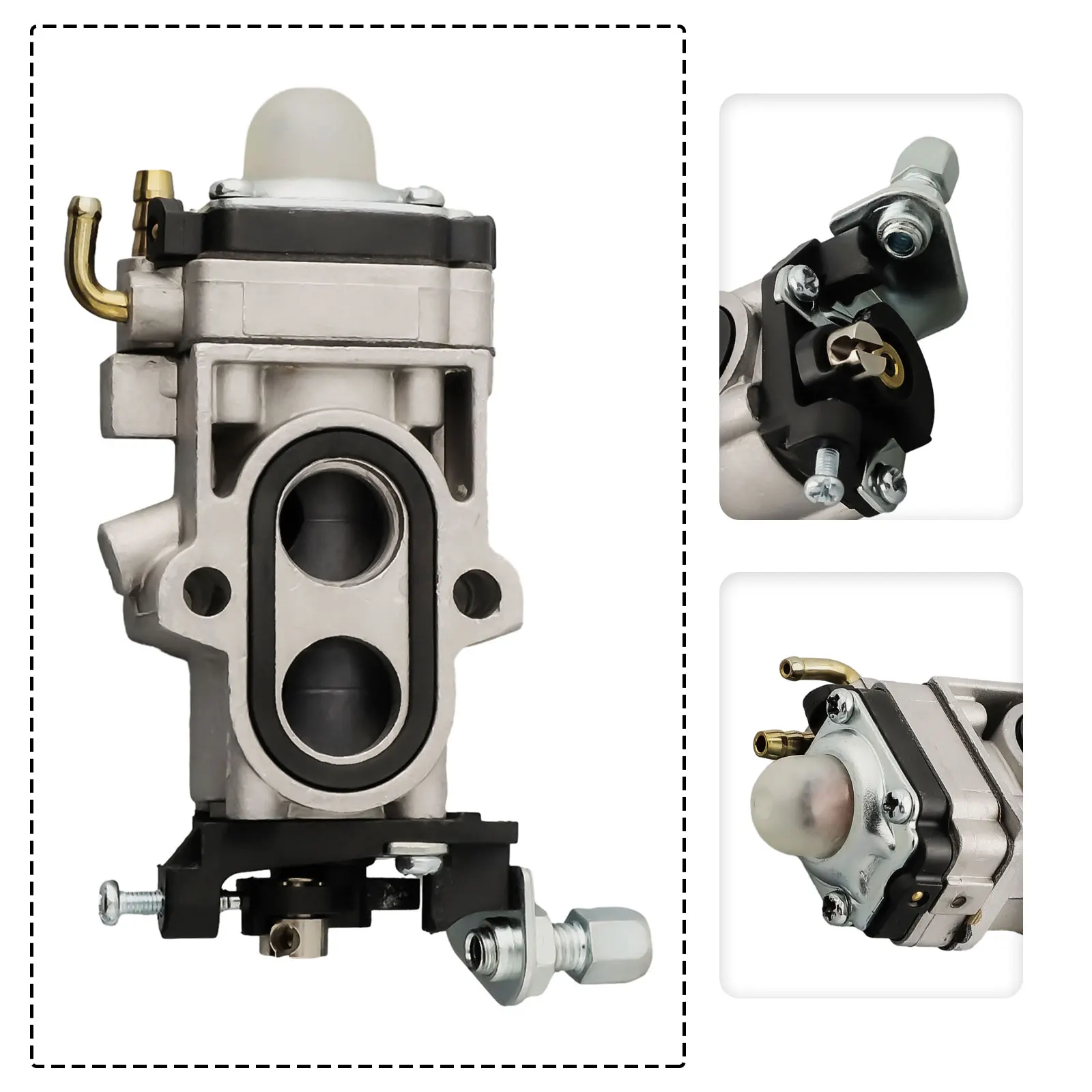 Replacement Carburetor for REDMAX EBZ8500 and EBZ7500 Improved Fuel Efficiency Optimal Fit Easy Installation 11