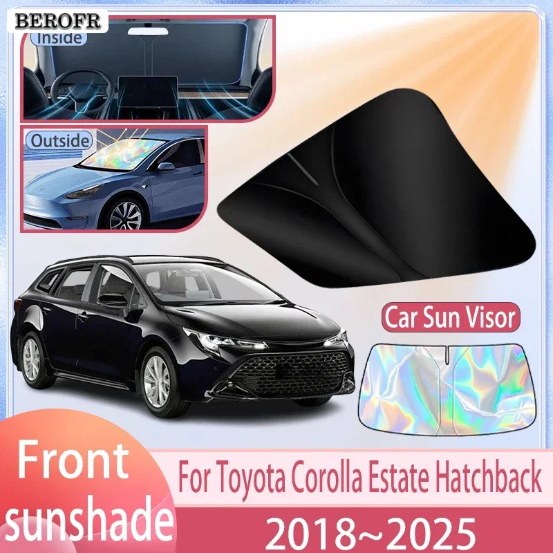 Car Front Windshield Sunshade For Toyota Corolla Estate Hatchback E210 Windshield Sunshade Cover Anti UV Protection Accessories