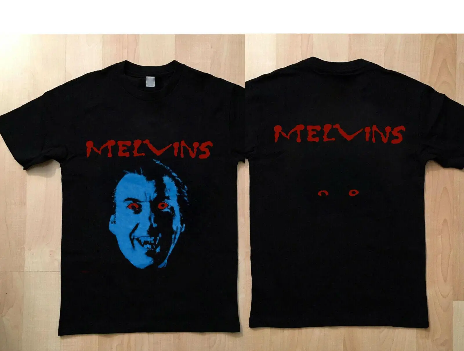 vintage t shirt Melvins the drakula Christopher Lee Rock Band Legend new