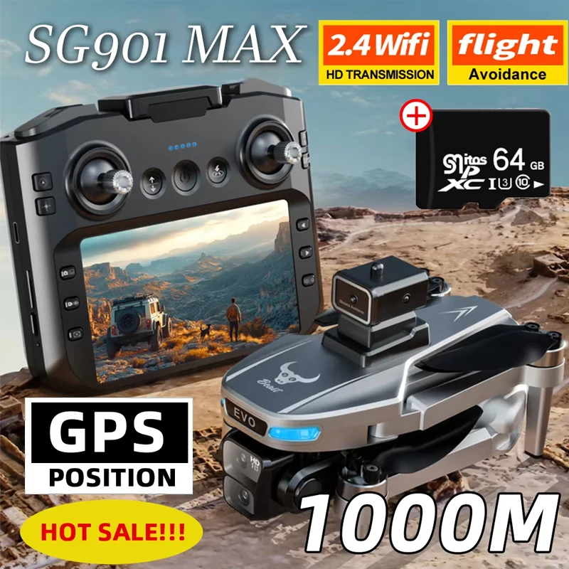 SG901 MAX GPS Drone: تقييم شامل لطائرة مسيرة مزودة بكاميرتين ونظام تحديد المواقع