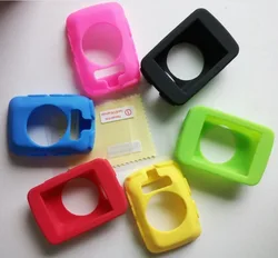 Cheap Bicycle Silicone Rubber shockproof 520 200Protect Cover Case For Garmin Edge 200 520 Bike Cycling GPS Computer with film
