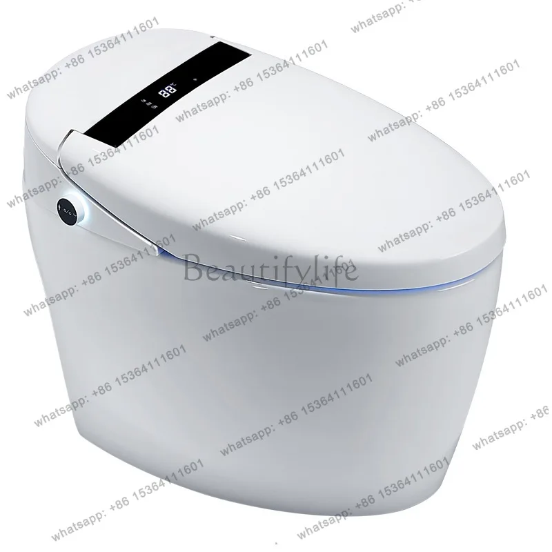 Automatic intelligent toilet voice thermostat control toilet