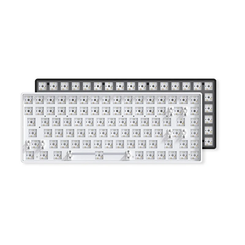 84 Key Hot-Swappable Mechanical Keyboard 3 Mode Bluetooth 2.4G Wireless Customized Mechanical Keyboard Kit