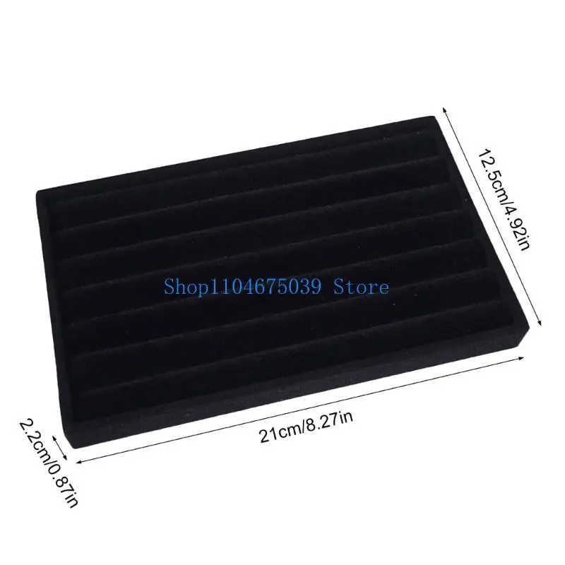 5asd Fabric Jewelry Display Tray Stackable Necklace Organizers Jewelry Case Jewelry Display Organizers for Jewelry Accessories