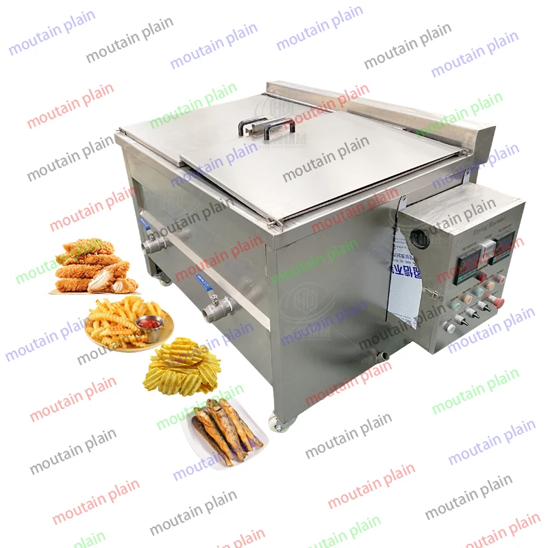 Industrial Gas Fryer Professional Commercial Chicken French Fries Deep Frying machine