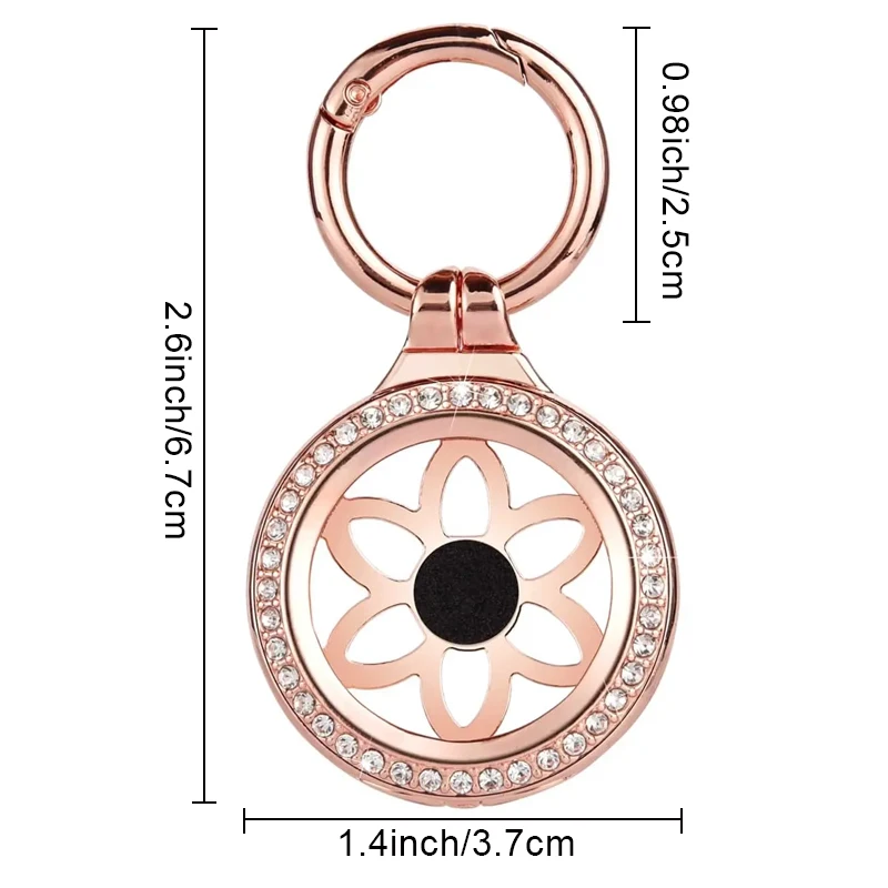 Fashion Metal AirTag Holder Anti-lost Durable Anti-Scratch Shockproof Protective Case Suitable For Pet Collars Keychain