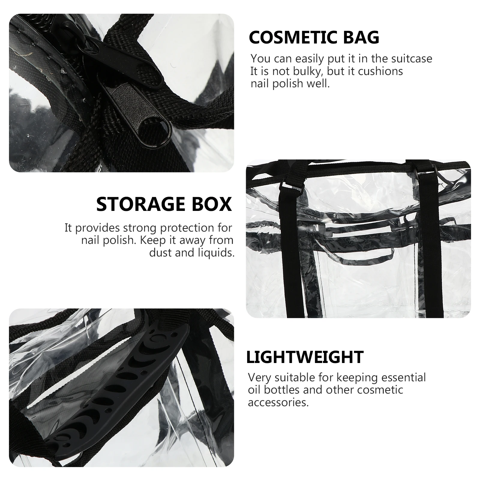 

1pc Travel Foldable Makeup Bag for Travel Pouch Toiletry Organizer Portable Lightweight Durable Multifunction Storage