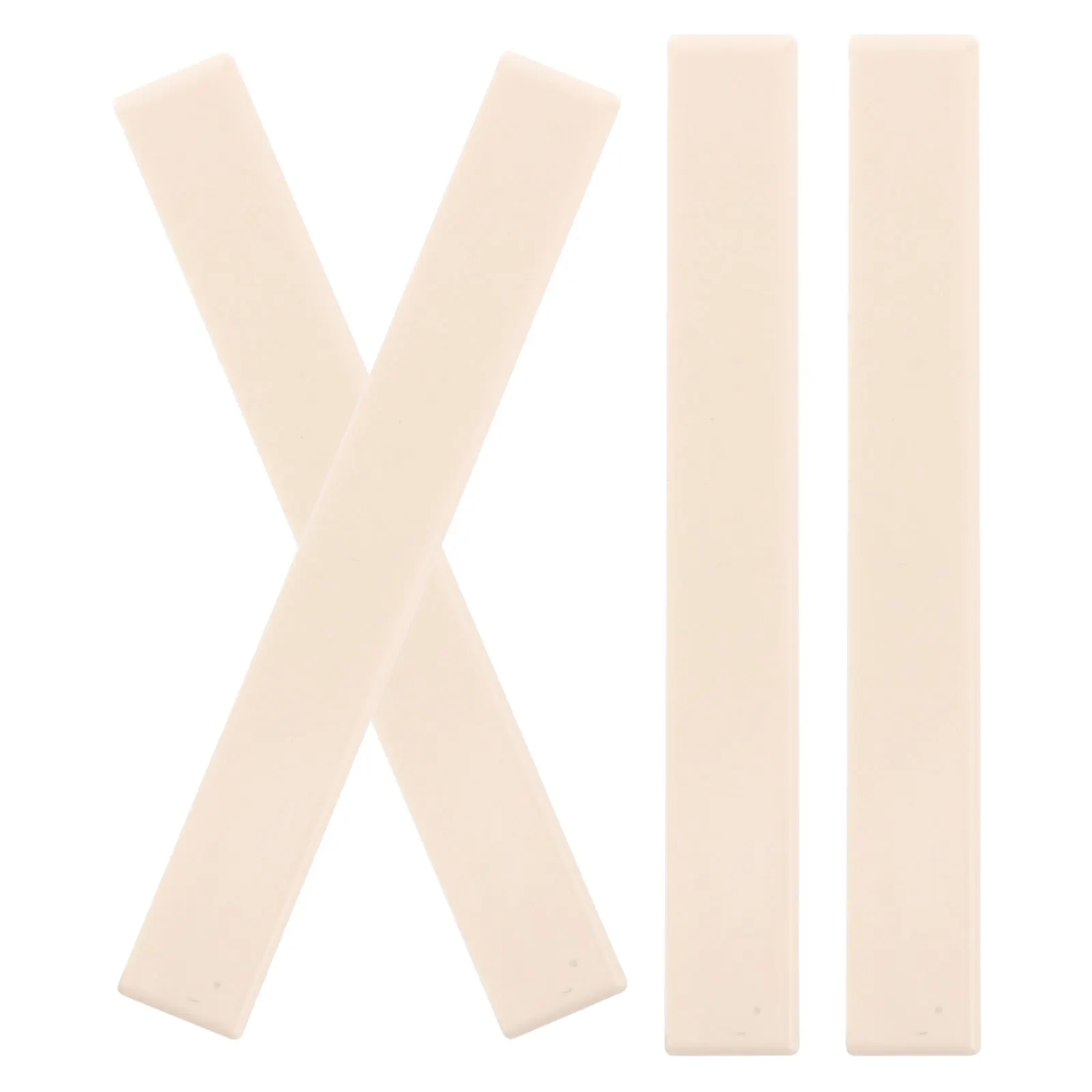 

Комплект из 4 пластиковых седел для гитарного бриджа, запасные части для классической акустической гитары, набор аксессуаров для инструментов