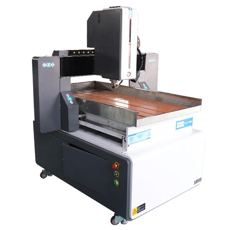Máquina de Grabado CNC para Joyería/Máquina de Tallado de Jade 6090 con Rotatorio