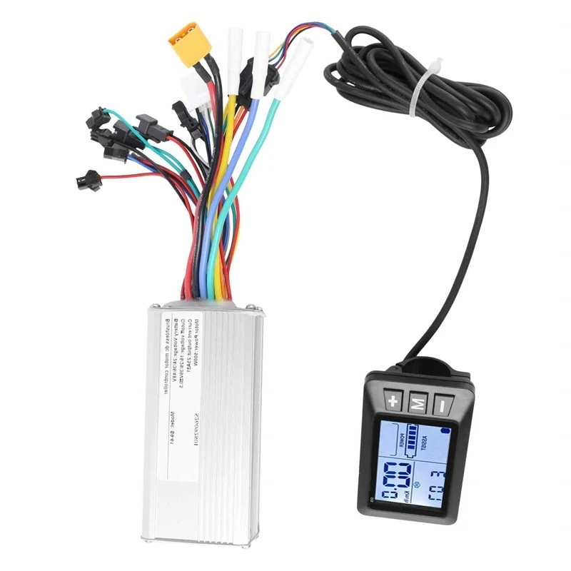 ABVA-Electric Bike Brushless Controller 25A With G51 LCD Display Scooter Motor Controller Ebike Accessories