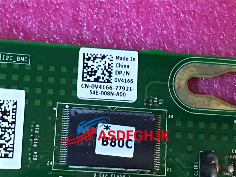 Original 0v4166 cn-0v4166 v4166 for Dell Fiber card 010194k00-000-g Tested Fast Shipping