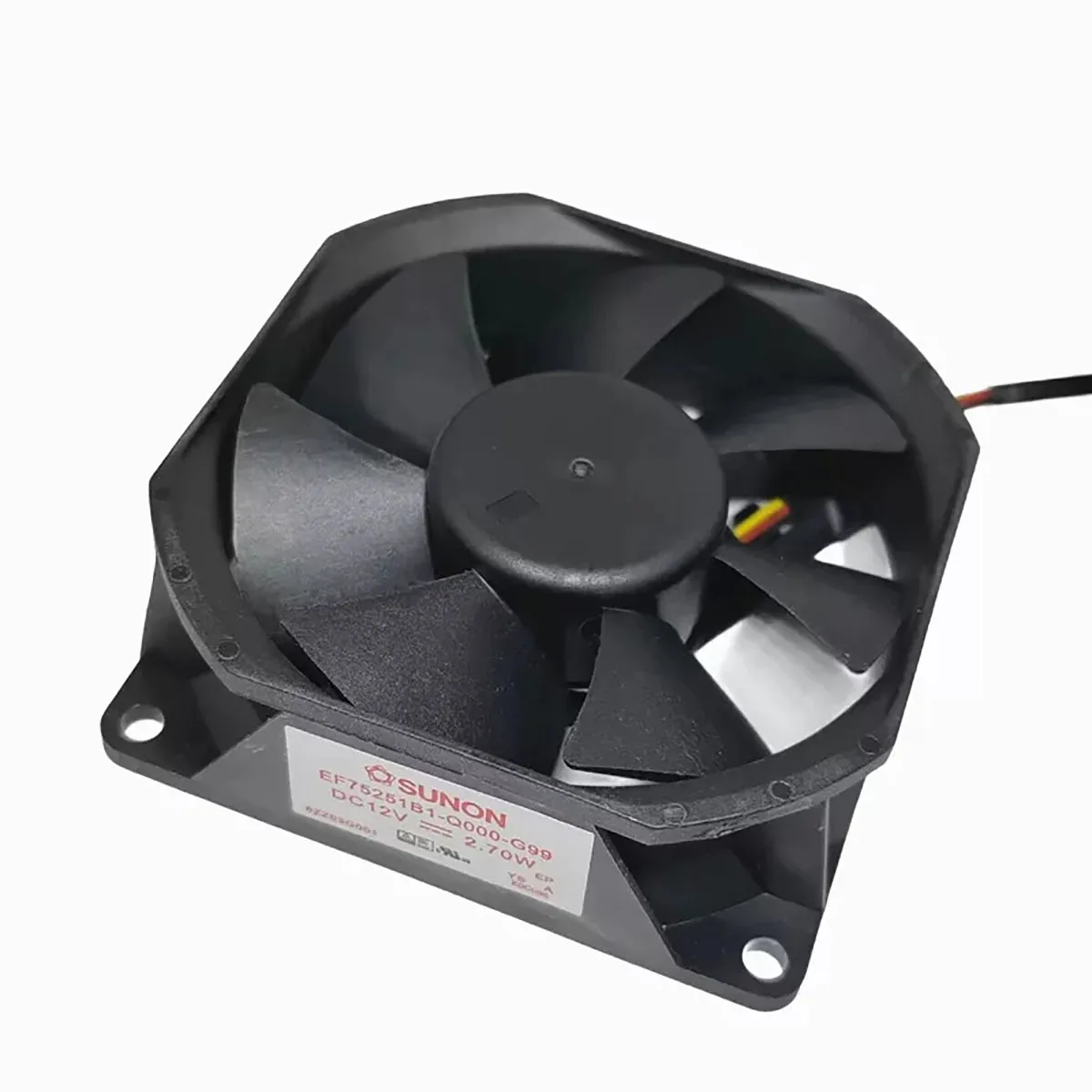 Suitable for Honghe HTV20 SUNON EF75251B1-Q000-G99 12V 2.7W three wire projector fan