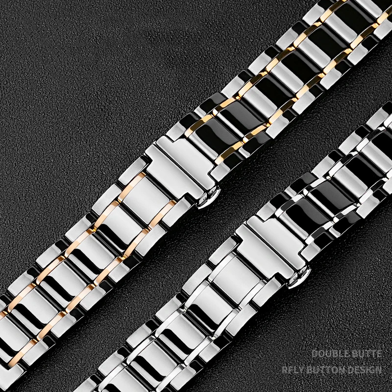 Ceramic strap for Apple watch Ultra 8 7 6 5 4 SE 49mm 45mm 44mm 41mm 40mm men/women bracelet strap for iwatch 3 38mm 42mm band