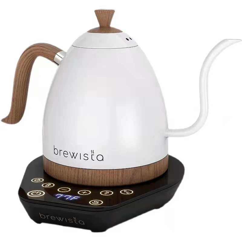 

Brewista-Gooseneck Digital Kettle, Coffee Pott, Variale Temperature Control, Fine Mouth Brew, Pour Over Tea Thermostati, 220V,