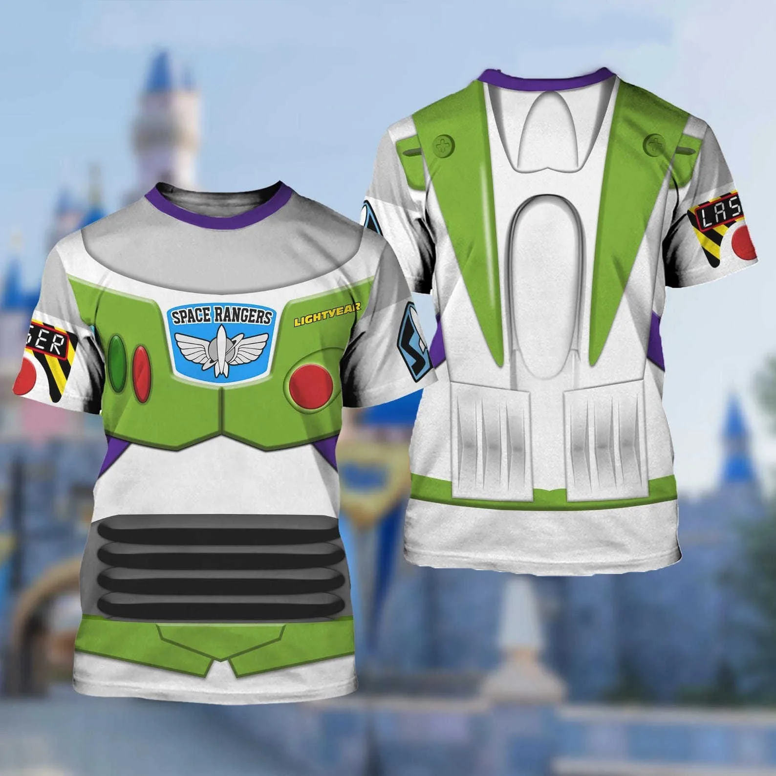 Disney Toy Story Woody Cosplay 3D Print T-shirt Men's Women's Casual Short Sleeve Tops Summer Fashion Cartoon Oversized T shirt image 2