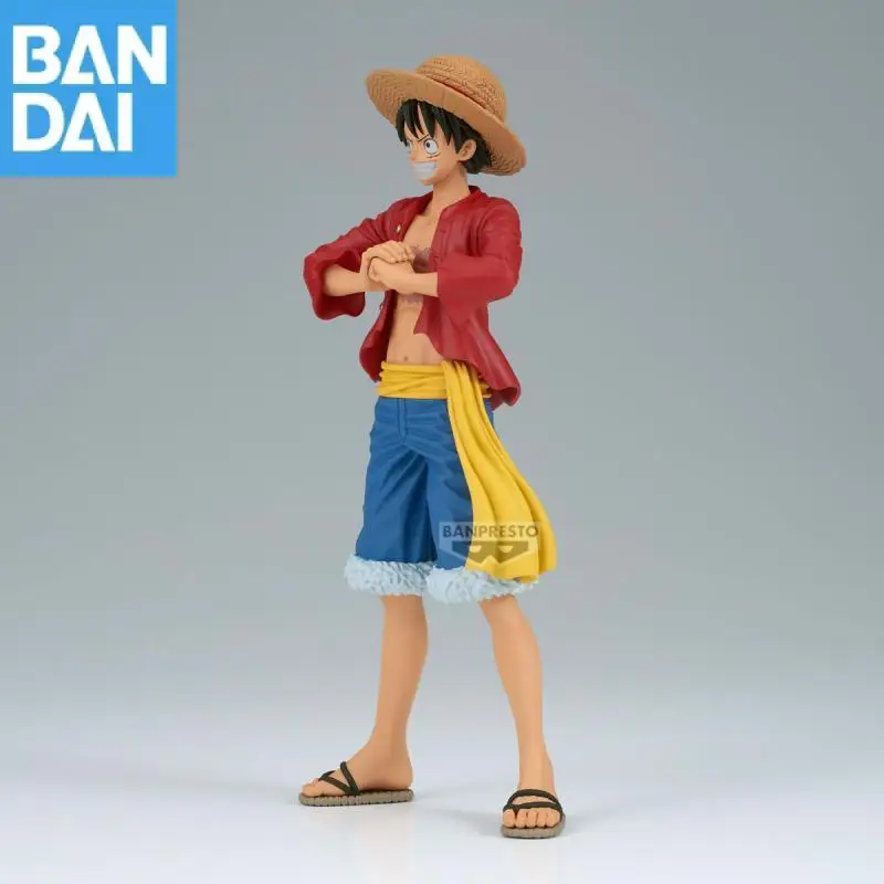 Echte BANDAI NAMCO BANPRESTO auf Lager One Piece DXF THE GRANDLINE Ruffy SPECIAL PVC 19 cm Figur Modell Sammler Figur Spielzeug
