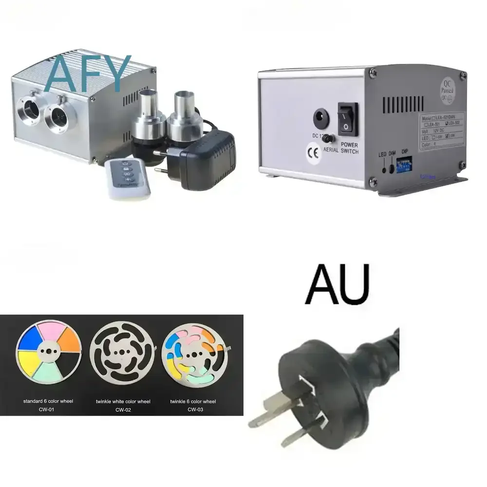 LEA-502 Twinkle 10W White Color Fiber Optic Light Engine for Meeting Home Cinema Ceiling for Projector Lighting Fixture LED