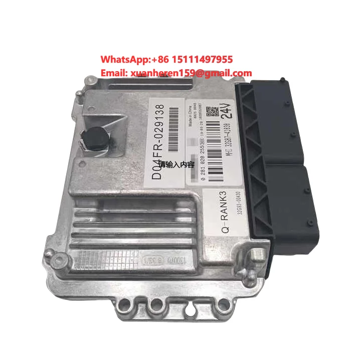 For Kobelco SK130-8 SK140-8 Compatible Engine ECU ECM 0281020255 32G87-41030 D04FR-029138 Steel Parts for Construction Machinery
