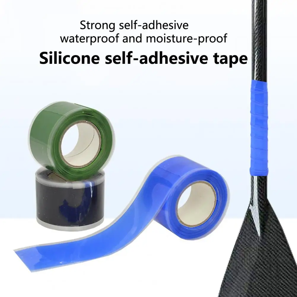 

1 Roll Sealing Repair Tapes Self-Adhesive Strong Stickiness Self-Fusing Tapes Waterproof Self-Fusing Silicone Sealing Tapes