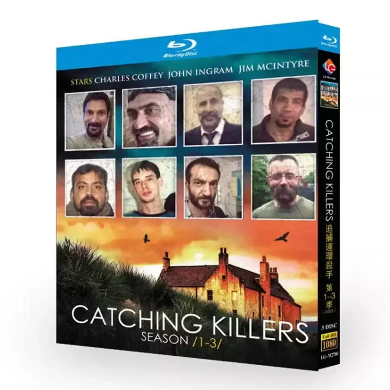 BD Blu-ray Disc Hunt for Serial Killer American TV Series 1080p CD Box Chinese English Traditional Japanese Subtitles - zdjęcie 1