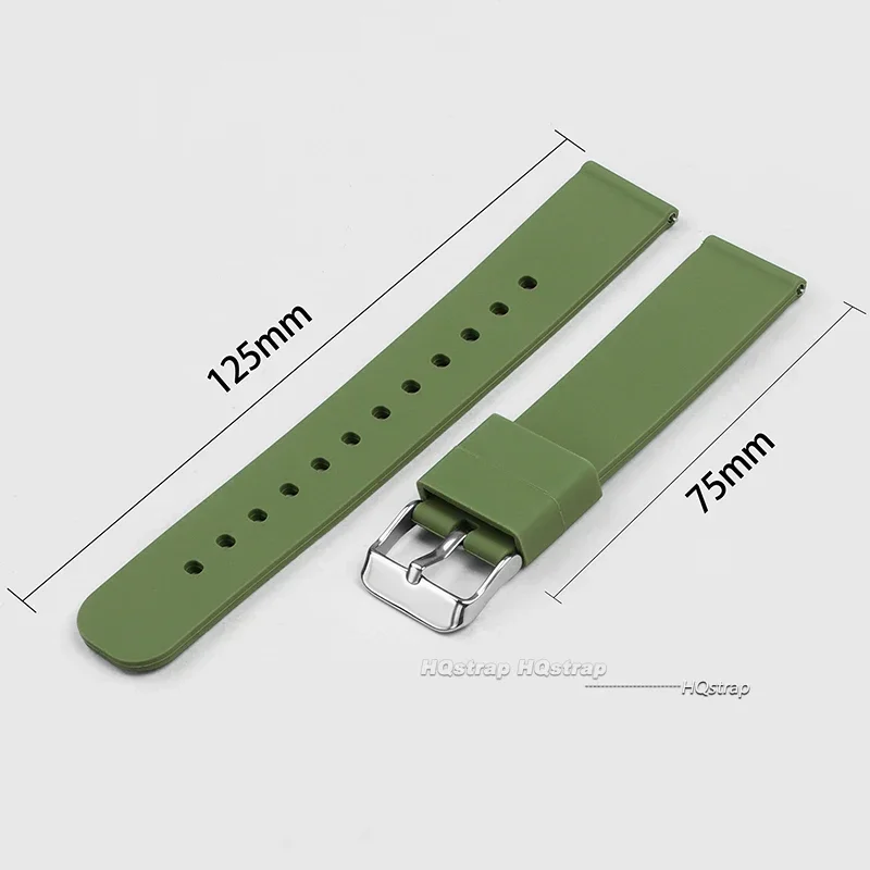 Quick Release Silicone Band for Samsung Galaxy Watch Straps for Huawei Universal 18mm 20mm 22mm 24mm Women&Men Watchband