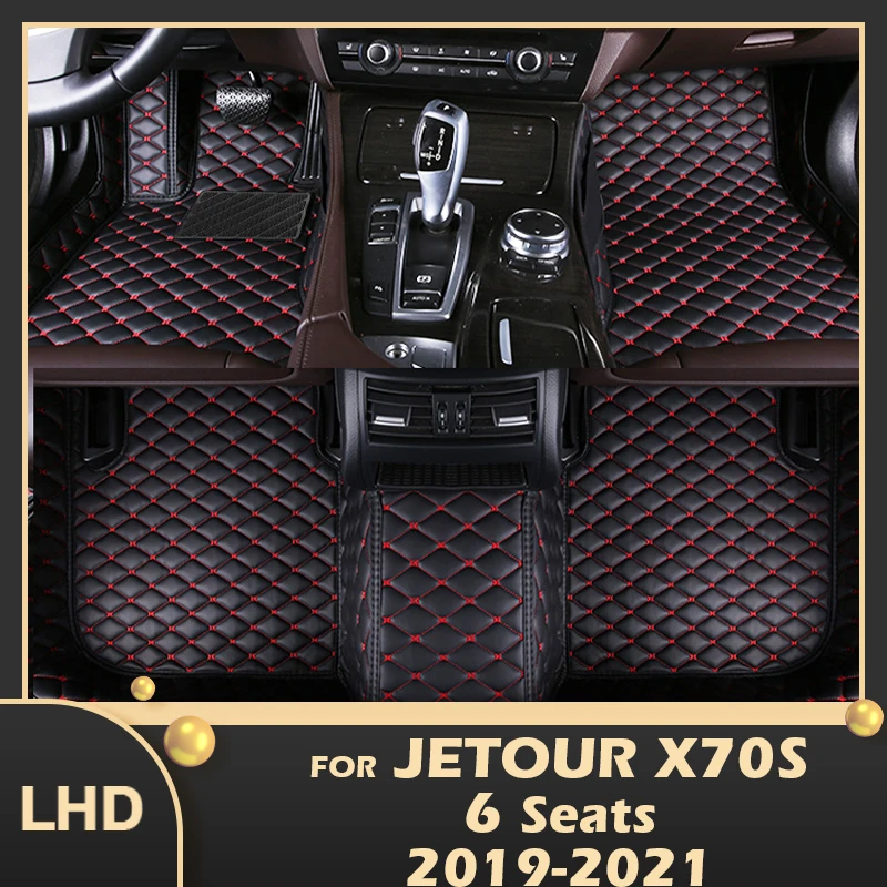 

Автомобильные коврики для Jetour X90, шесть сидений, 2019, 2020, 2021, индивидуальные автомобильные подкладки для ног, Обложка, аксессуары для интерьера