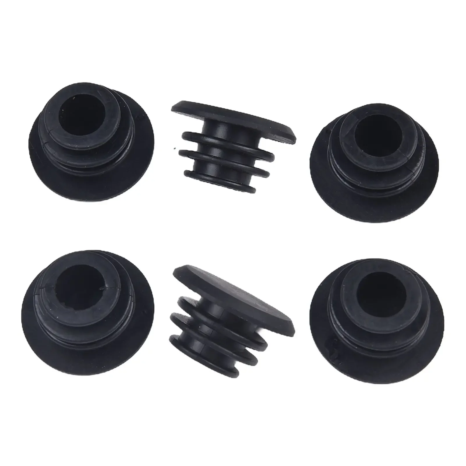 6pcs Rubber Bicycle Handlebar End Cap Mountain Road Bike Grip Bicycle Handle Bar End Cycling Accessories view 2