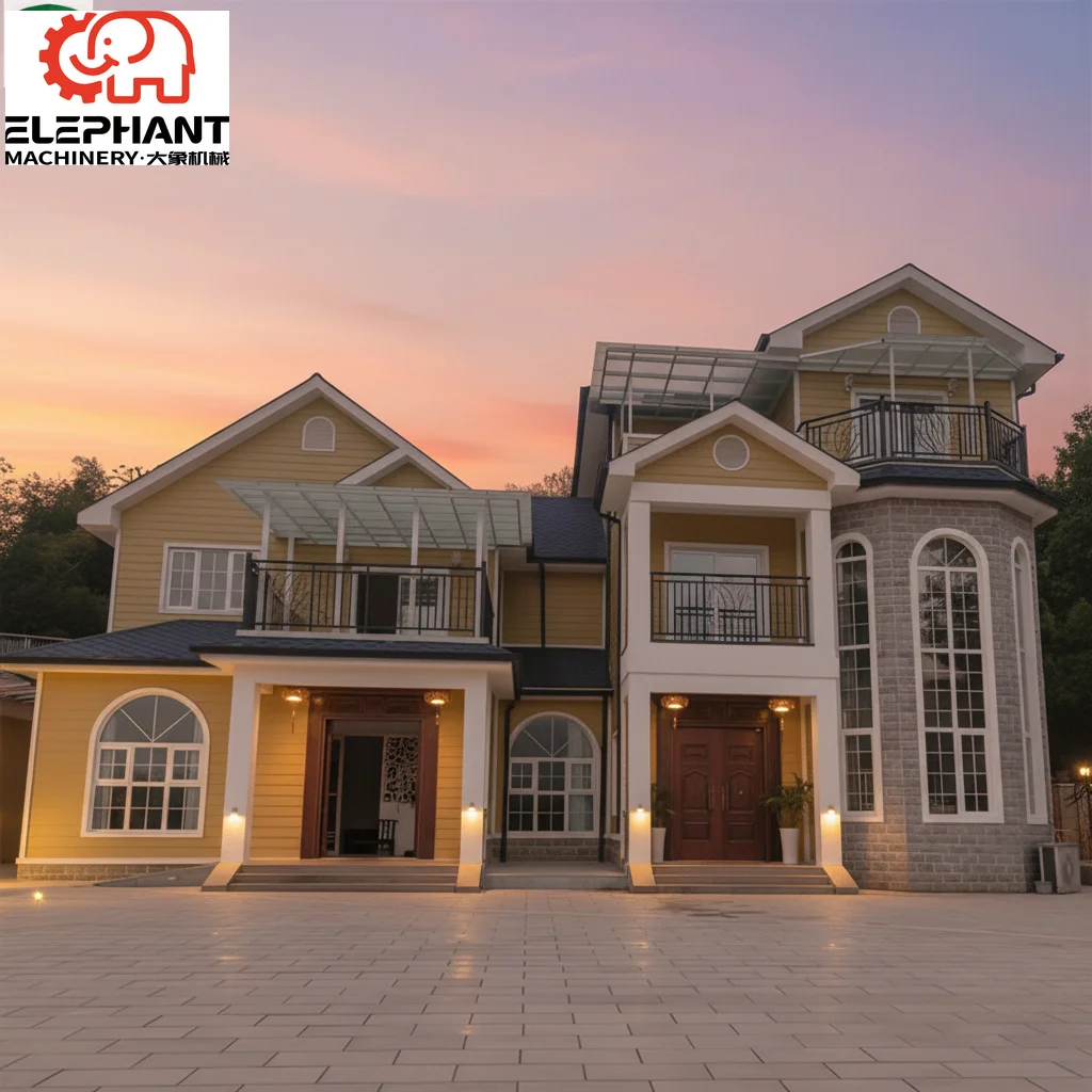 Fold Out Prefabricated House with Spacious Homes and Modern Luxury Design House Villas
