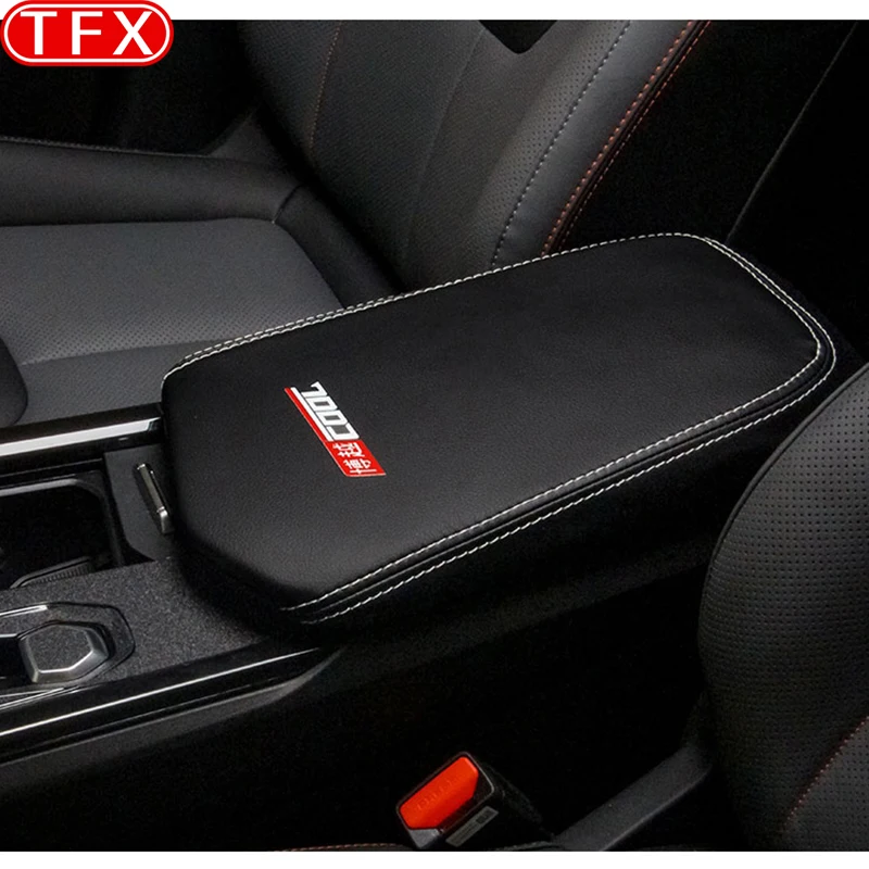 For Geely Cityray 2024 2025 Car Styling Armrest Anti-dirty Pad Cover Gear Shift Collars Handbrake Cover Auto Accessories