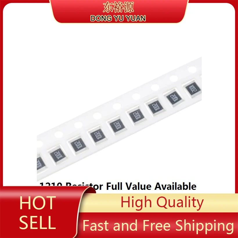 Envío Gratis 100 uds/lo 2010 5% 1R 10R 47R 100R 220R 330R 470R 560R 910R 1K 10K 22K 100K 510K 1M Ohm resistencia de Chip Smd 0R a 1M