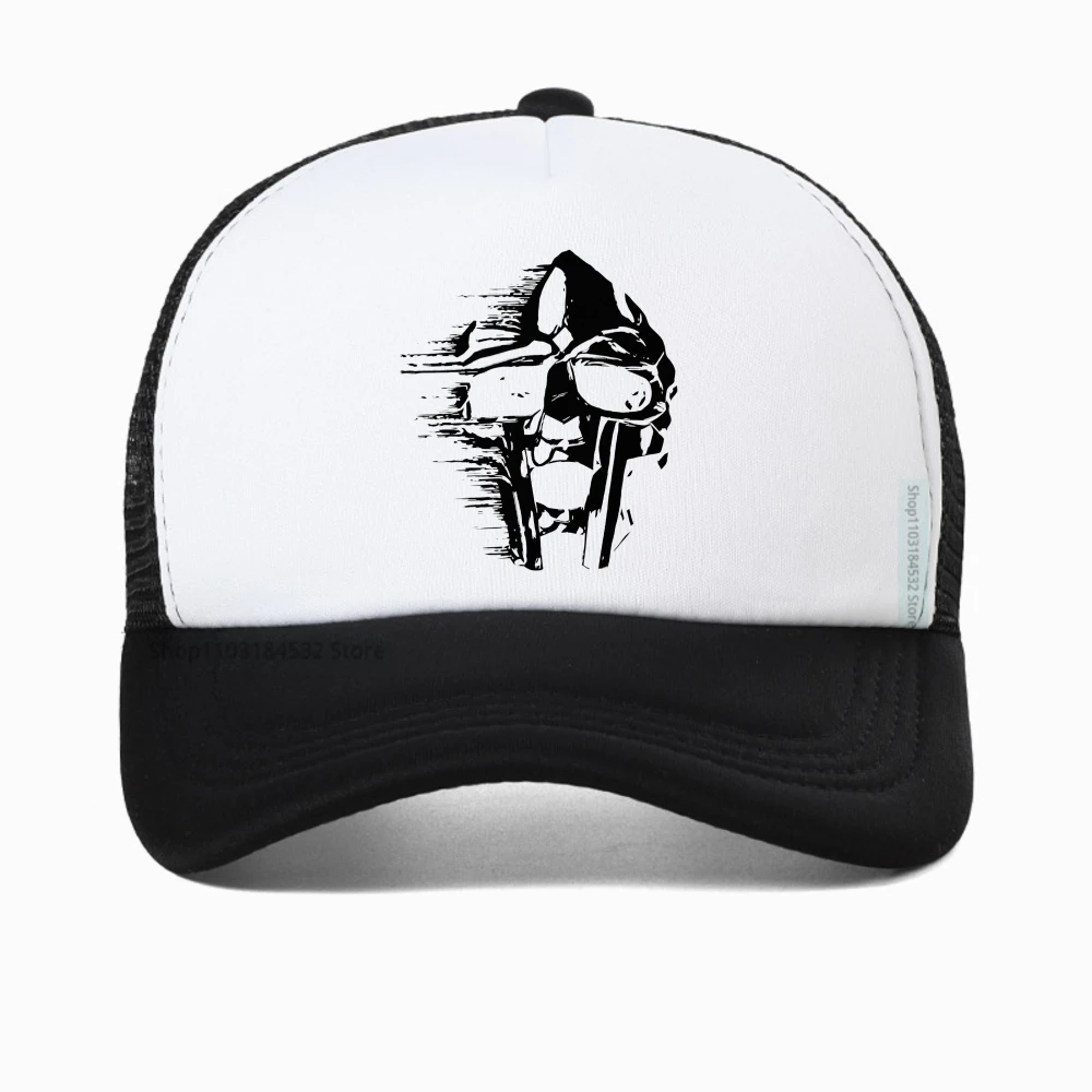 

Mf Doom Madlib Madvillain Double Sided Graphic baseball cap Camisetas Mujer Men Printing caps summer Breathable adjustable hats
