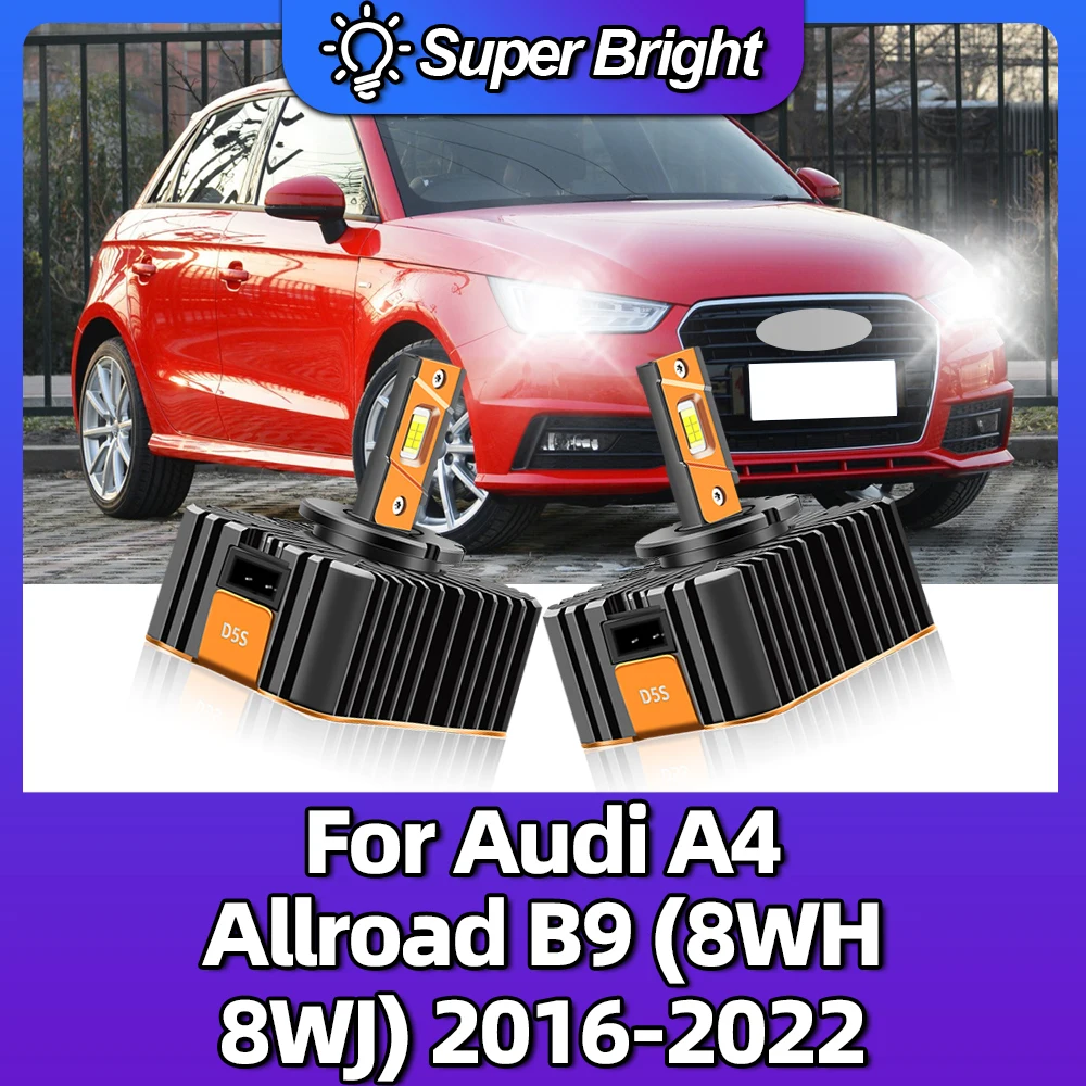 

Автомобильный налобный фонарь, HID-фонарь, лампы D5S Turbo 6000K 12 В для Audi A4 Allroad B9 (8WH 8WJ) 2016 2017 2018 2019 2020 2021