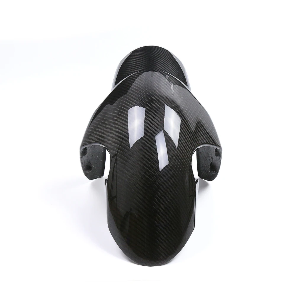 AKOSO Motorcycle Mudguard For BMW S1000XR 2020-2023 Carbon Fiber Splash Guard Front Wheel Hugger Fender Cover Accessories Parts