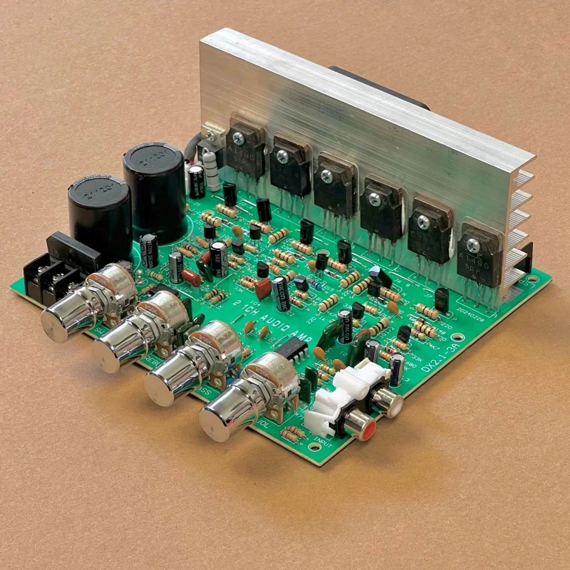 100W+100W 2.0 Audio Power Amplifier board HIFI stereo amplification digital reverb microphone amplifier Tone Board